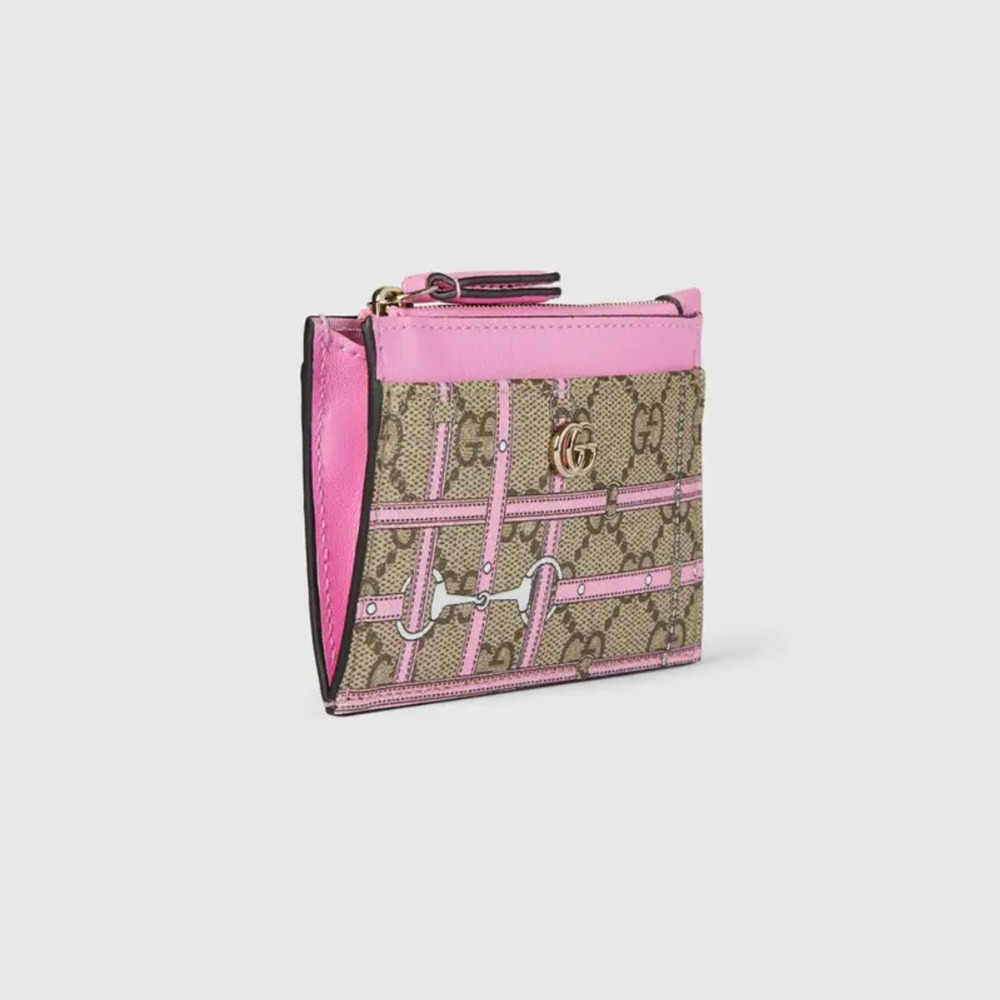 7302 - Gucci Zip Key Pouch Card Holder - New in Box - Picture 3 of 3